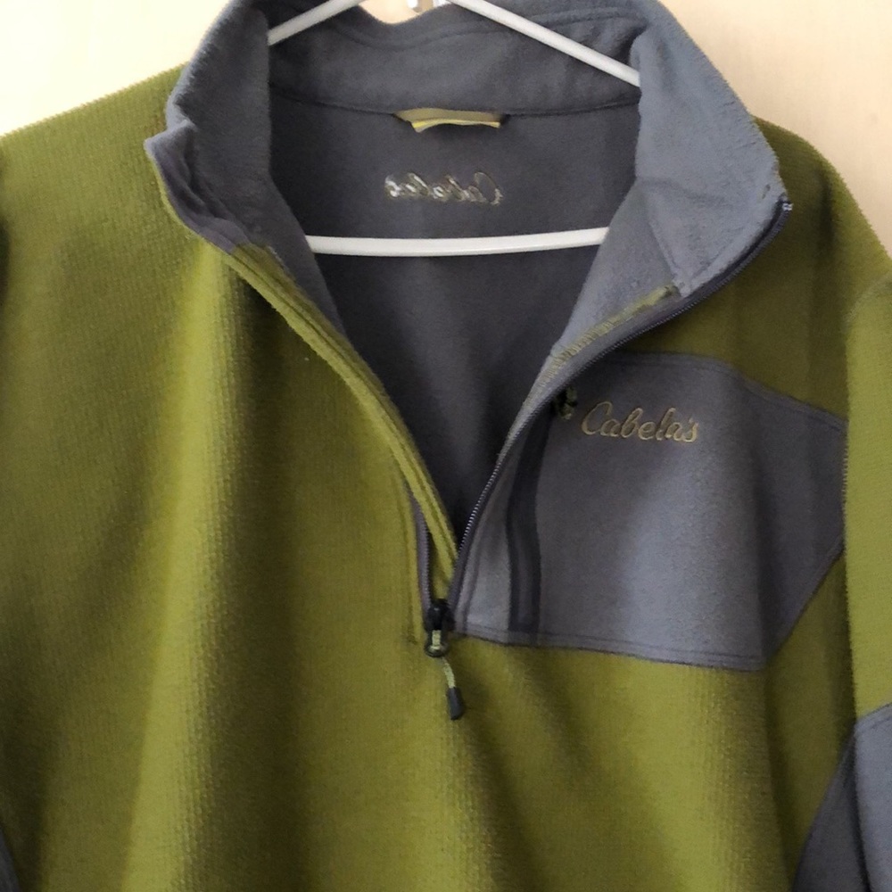 Cabelas Color Block Fleece. Size Xl - image 4